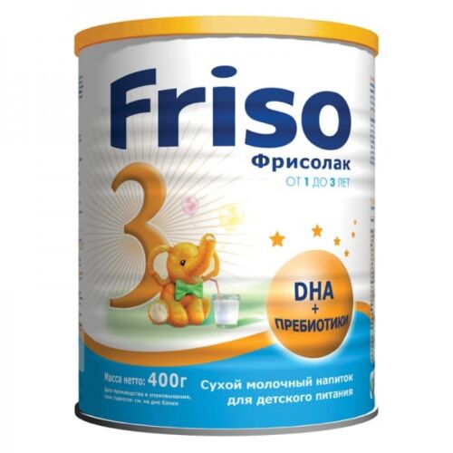 Friso: Смесь 400г Фрисолак 3 с 12 мес