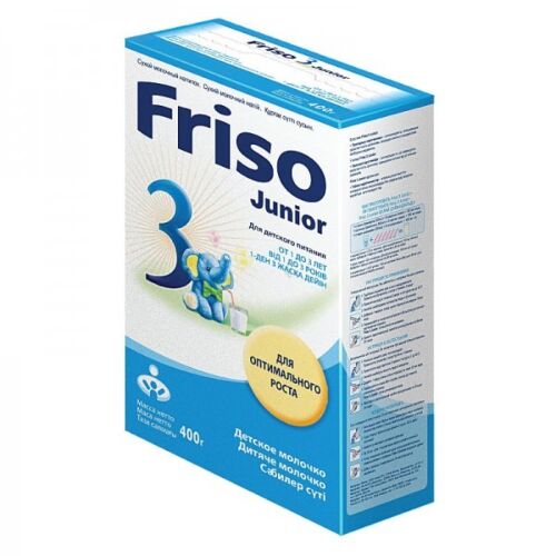 Friso: Смесь 400г Фрисолак 3 Junior с 12 мес
