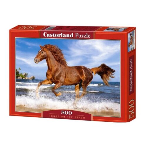 Castorland: Пазлы Лошадь на пляже 500эл.
