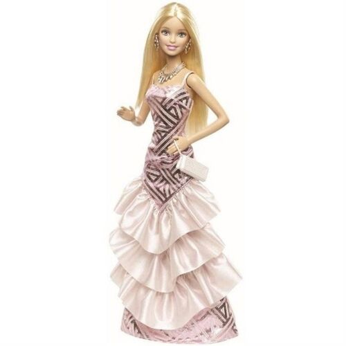 Barbie: Вечерний наряд, Блондинка в кремовом платье