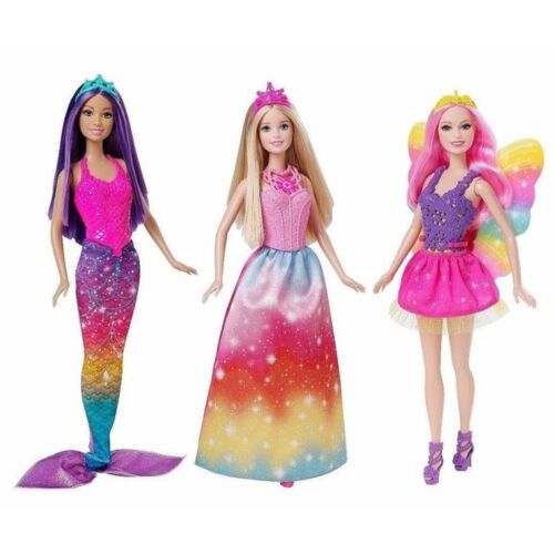 Barbie: Подарочный набор Сказочный мир, из трех кукол