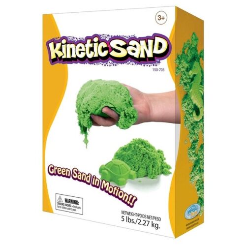 Песок WABA FUN Kinetic Sand (2,27 килограмм) Зеленый