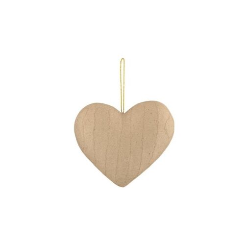 Заготовки для декорирования "Love2Art" "сердце" папье-маше 10 см