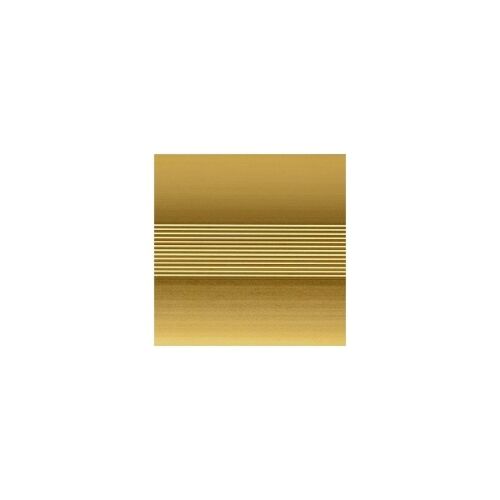 Кант полукруглый 40 мм 1,35 анодированый золото матовый