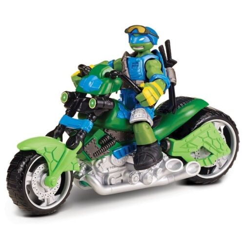 TMNT: Мотоцикл-квадрокоптер с фигуркой Лео, серия Mutation