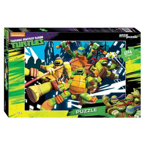 Step Puzzle: Nickelodeon. Пазлы maxi "TMNT" 24эл.