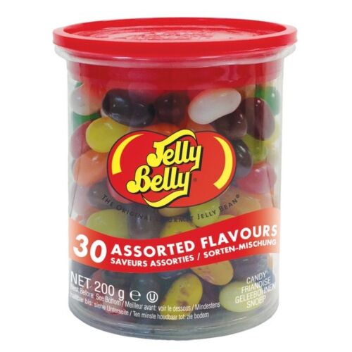 Jelly Belly жевательное драже ассорти 30 вкусов 200 г пластик