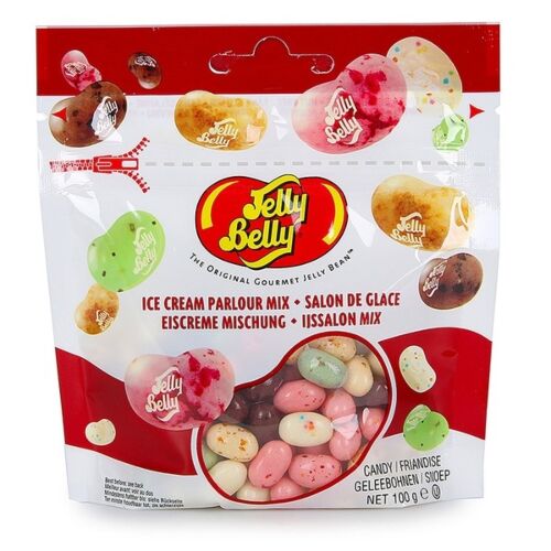 Jelly Belly жевательное драже ассорти мороженое 100 г пакет