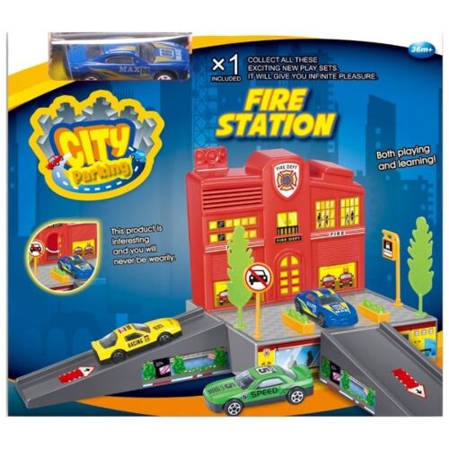Dave Toy: Пожарная станция с 1 машинкой
