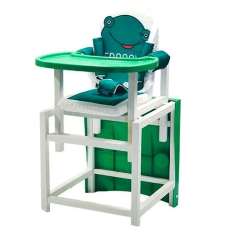 Babys: Стул-стол для кормления FROGGY Зеленый. Трансформер