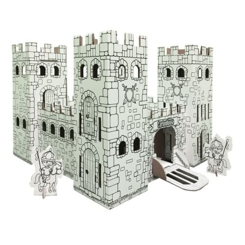 Игрушка раскраска из картона "Замок Камелот"