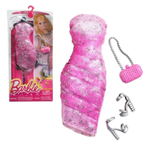 Barbie: Набор одежды, Розовое платье