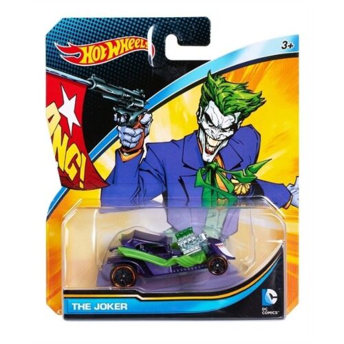 Hot Wheels: Машинки DC в ассорт. Джокер