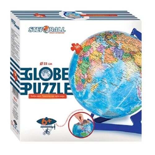 Step Puzzle: 540 "Глобус-пазл. Политическая карта мира" (Пазл-шар)