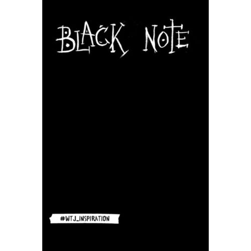 Блокнот креативный с черными страницами (мягкая обложка) Black Note