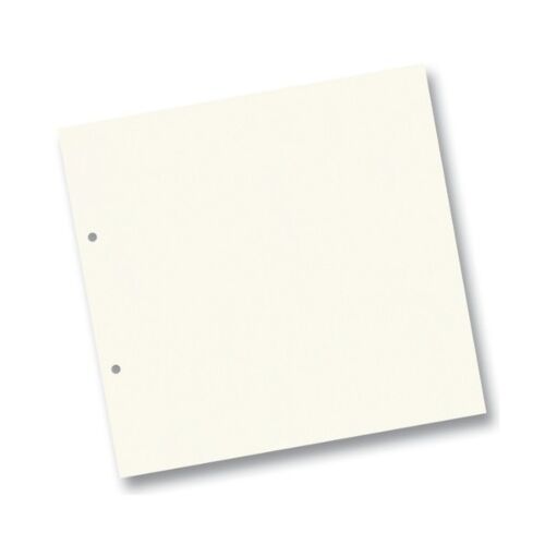 FOLIA: Набор листов для альбома для скрапбукинка  21,5x22,5 cм, 20 шт, жемчужно-белый