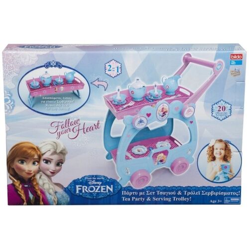 Bildo: Чайный набор "Frozen" с тележкой и подносом