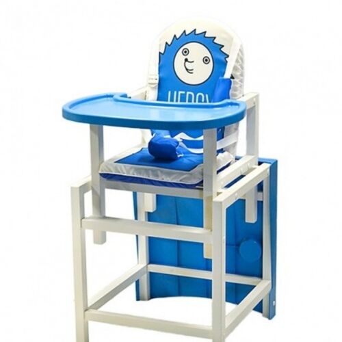 Babys: Стул-стол для кормления Hedgy синий. С 6 месяцев