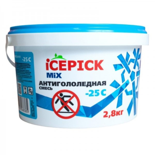 Смесь ICEPICK MIX  антигололедная, 2,8 кг