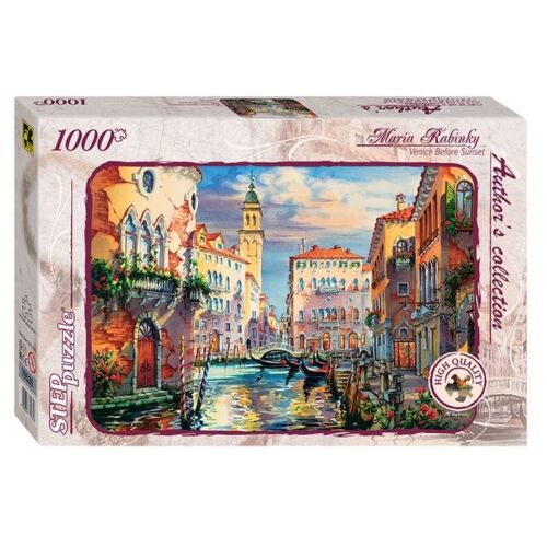 Step Puzzle: Пазлы "Венеция перед закатом" (Авторская коллекция) 1000эл.