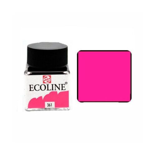 Краска акварельная жидкая ECOLINE, (361) Розовый светлый, 30мл