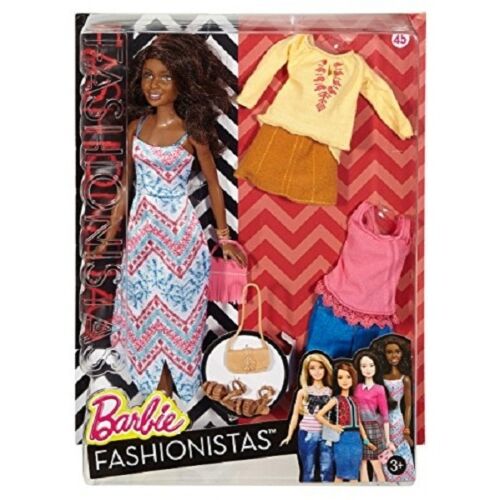 Barbie: Модный мир. Модница с набором одежды (498)