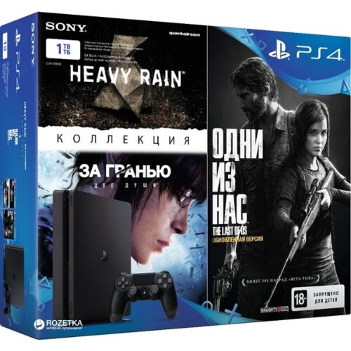 Игровая консоль Sony PlayStation 4 1TB + The Last of Us Remastered + Heavy Rain + Beyond Two Souls