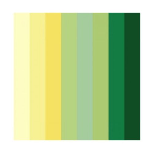 Mr.Painter. Бумага для квиллинга, 1.5 мм 325 мм, набор №3 "Желто-зеленый микс"