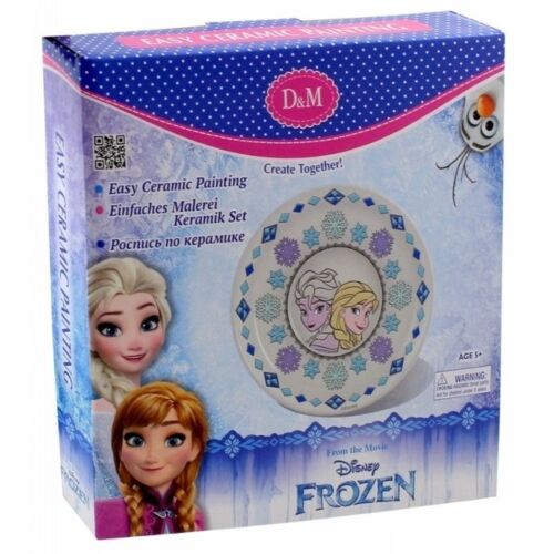 Набор для росписи тарелки "Принцессы" Frozen