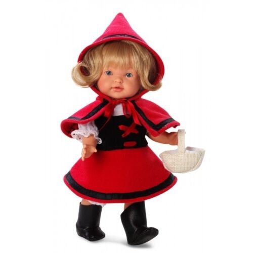 LLORENS: Кукла в костюме Красная шапочка, 28см