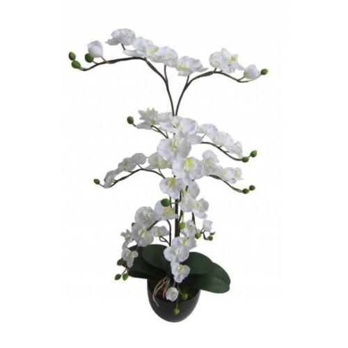 Композиция цветочная, Natural Touch "Орхидея", L39 W18 H96 см
