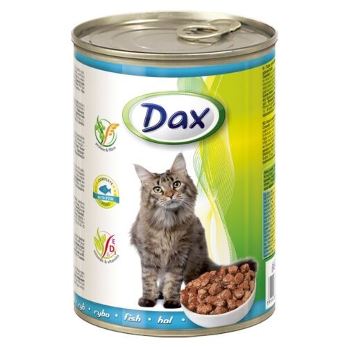 DAX: Корм cat chunks fish 415 gr