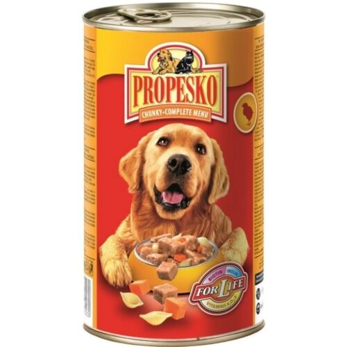Propesko: Корм DOG CHUNKS chicken/pasta/carrot 1,24 kg