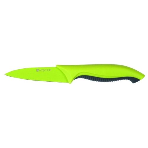 Нож кухонный Ambition Forte 13см зеленый металл