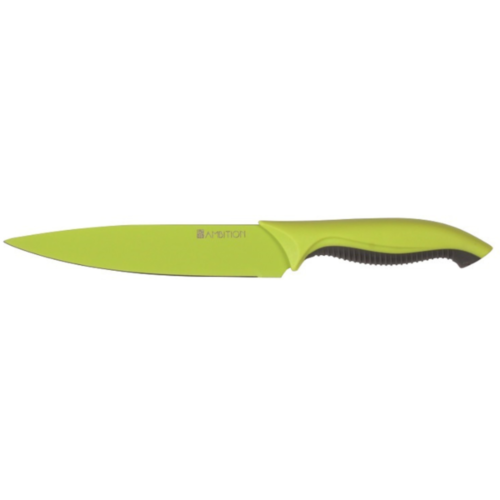 Нож кухонный Ambition Forte 15см зеленый металл