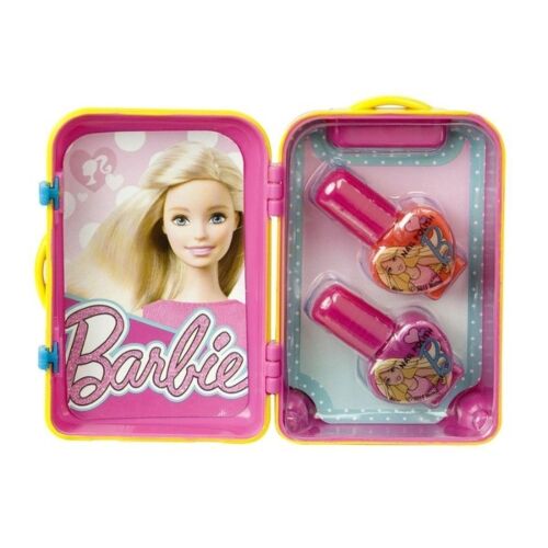 Barbie: Игровой набор детской декоративной косметики в чемоданчике роз.