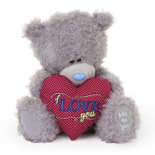 Me to You: Мишка Тедди с сердцем "Я тебя люблю" 25см