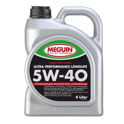 Масло моторное синтетическое Meguin Ultra Performance Longlife SAE 5W-40 4л