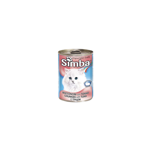 Simba: Premium cat кусочки с тунцом 415 гр