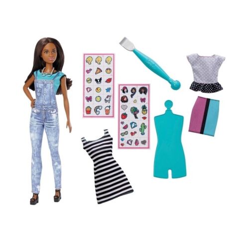 Barbie: Игровой набор Barbie "EMOJL", Негритянка
