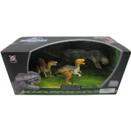 XGL: Набор динозавров 3 шт. Серия E