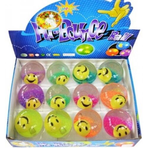 no brand: Мяч-попрыгун "Hi-Bounce Ball" со светом, цвет в ассорт.