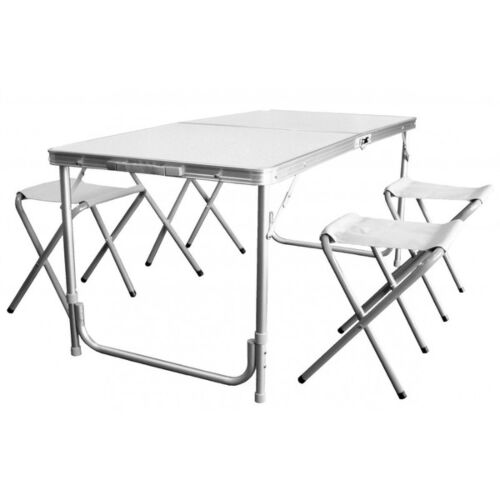 Комплект быстросборной мебели GardenLine, столик с 4 стульями, 110*80*70 см.