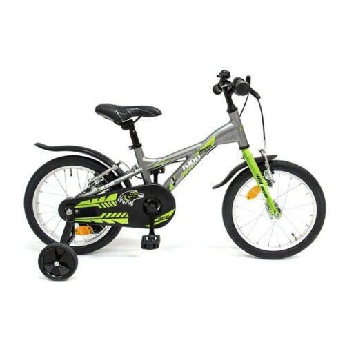 Велосипед 16" Rido Raven серый/зеленый/черный