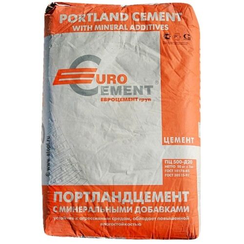 Портланд цемент ПЦ400-Д20  25кг