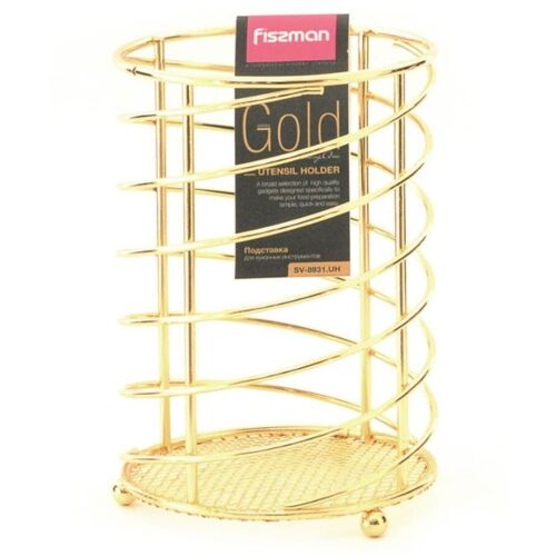 Fissman: Подставка для кухонных инструментов GOLD - SV-8931.UH
