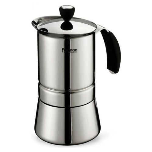 Fissman: Гейзерная кофеварка на 9 порций / 560 мл (нерж. сталь) - EM-9411.9