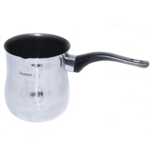 Fissman: Турка для варки кофе 10x12 см / 900 мл с антипригарным покрытием (нерж. сталь) - TK-7814.900