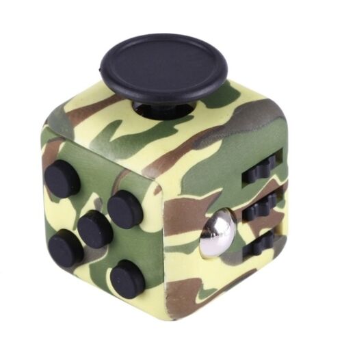 Fidget Cube: Кубик-антистресс зеленый камуфляж