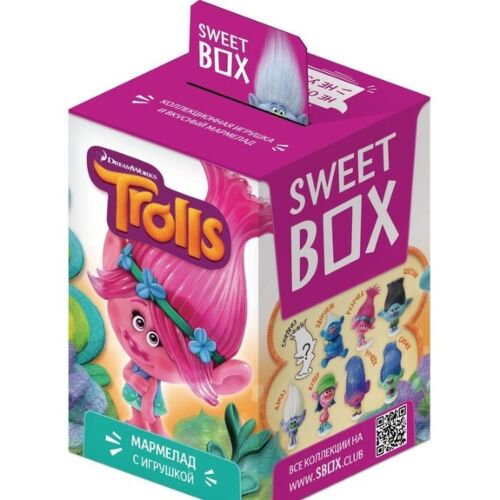 Sweet Box Мармелад с игрушкой "Trolls"